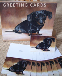 greeting cards of your pet portrait