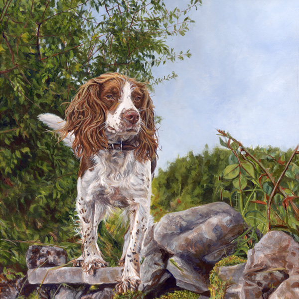 Dog and family paintings, children, wedding and sport art, occassion gifts, horse paintings, landscape and house portraits in pencil or acrylic from your photos by a portrait artist in kilcock ireland